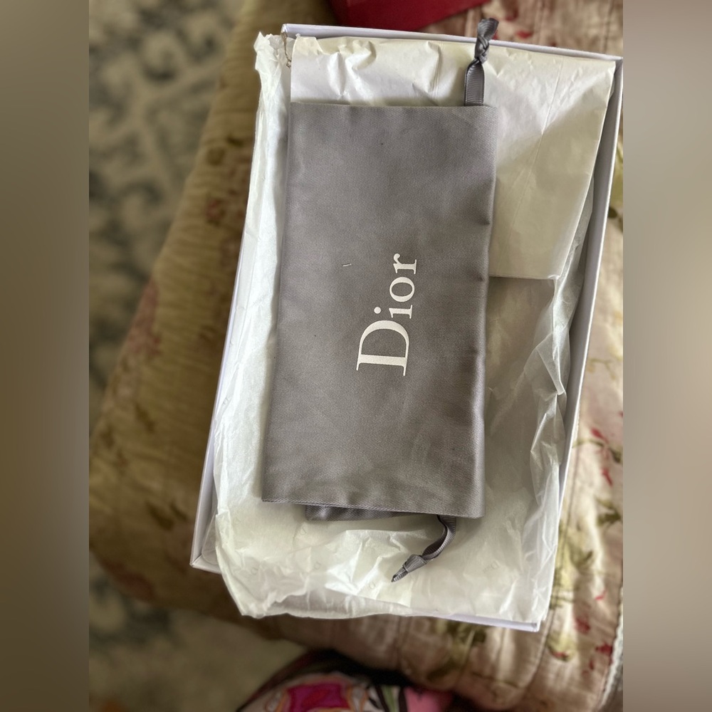 Dior ja’ slingback kitten heel (tan) - Picture 4 of 8